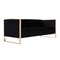 Manhattan Comfort Trillium Sofa in Black and Rose Gold SF009-BK - alternate 7